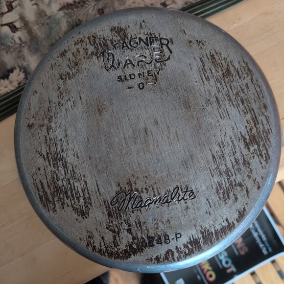 Wagner Ware Sidney -O- Magnalite 4248 P Dutch Oven Stockpot Roaster 5qt VTG - Picture 3 of 7